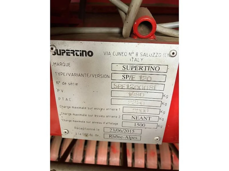 PRESSE A BALLES RONDES SUPERTINO SP1200
