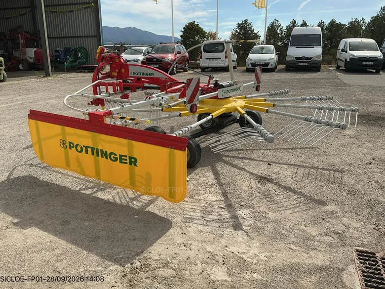 Matériel agricole attelé POTTINGER TOP 462